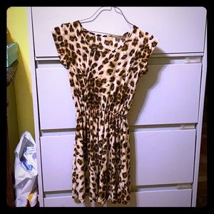 Leopard Print Dress SIZE SM
